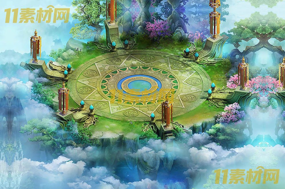 传奇真彩地图素材 天玄殿 超清地图—DT20260422-15