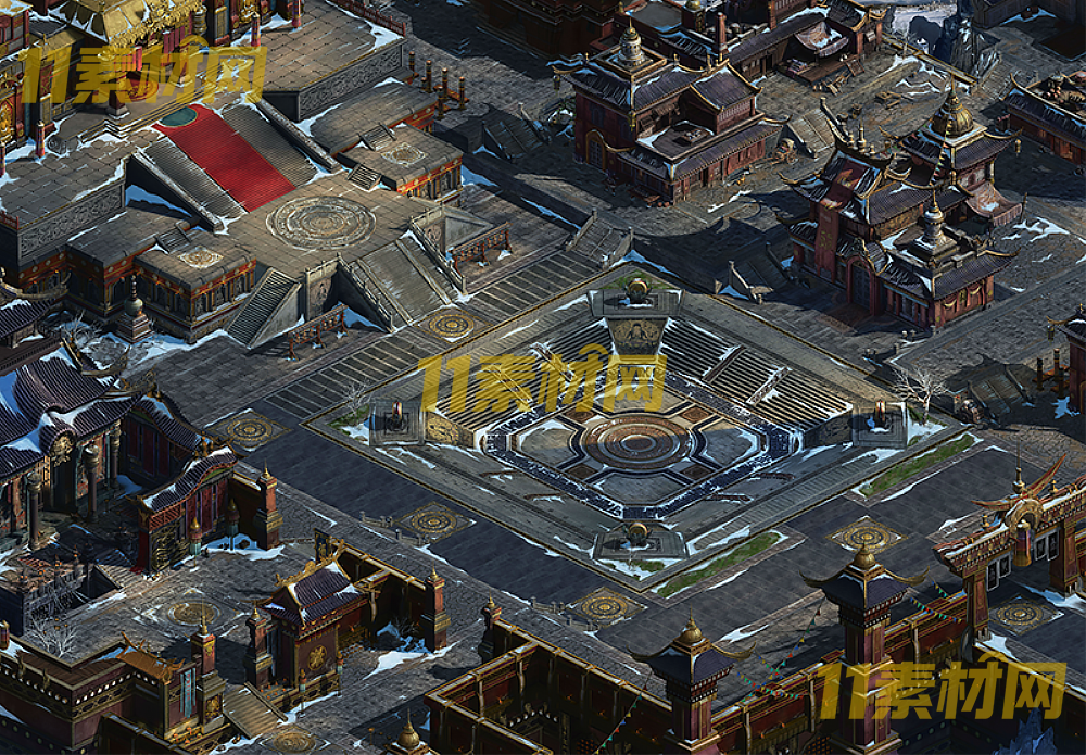 传奇真彩地图素材 天之城 超清地图—DT20260422-17