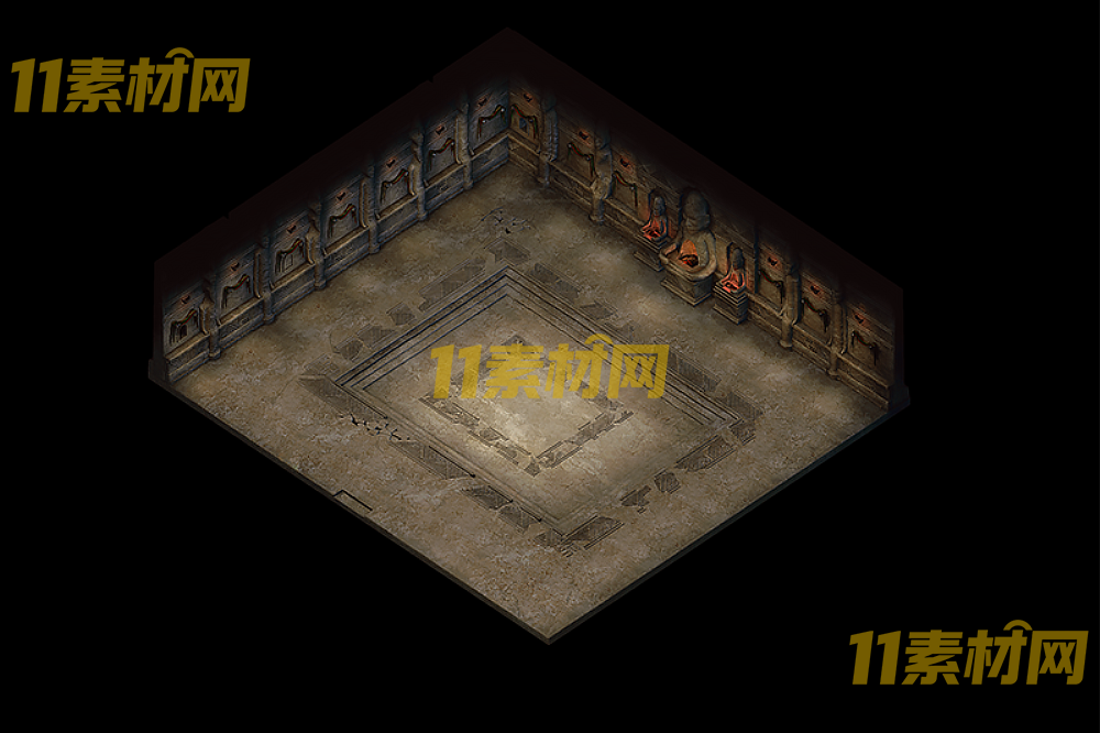 传奇真彩地图素材 石佛密窟 超清地图—DT20260422-2