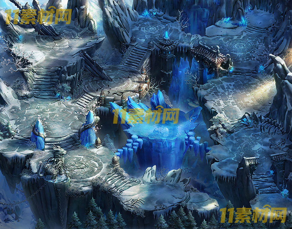 传奇真彩地图素材 心魔冢 超清地图—DT20260422-24