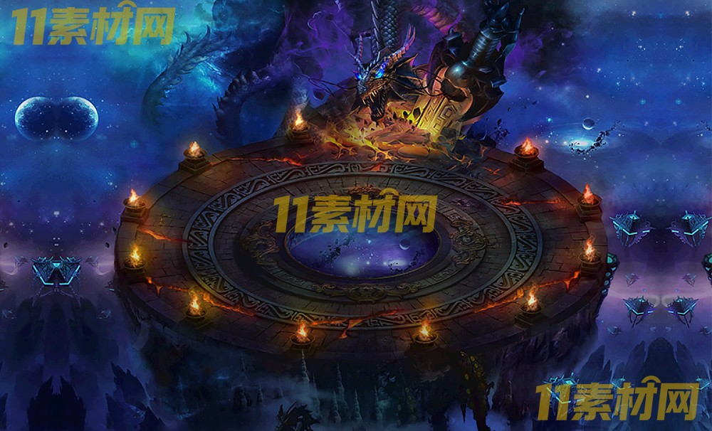 传奇真彩地图素材 星龙殿 超清地图—DT20260422-27