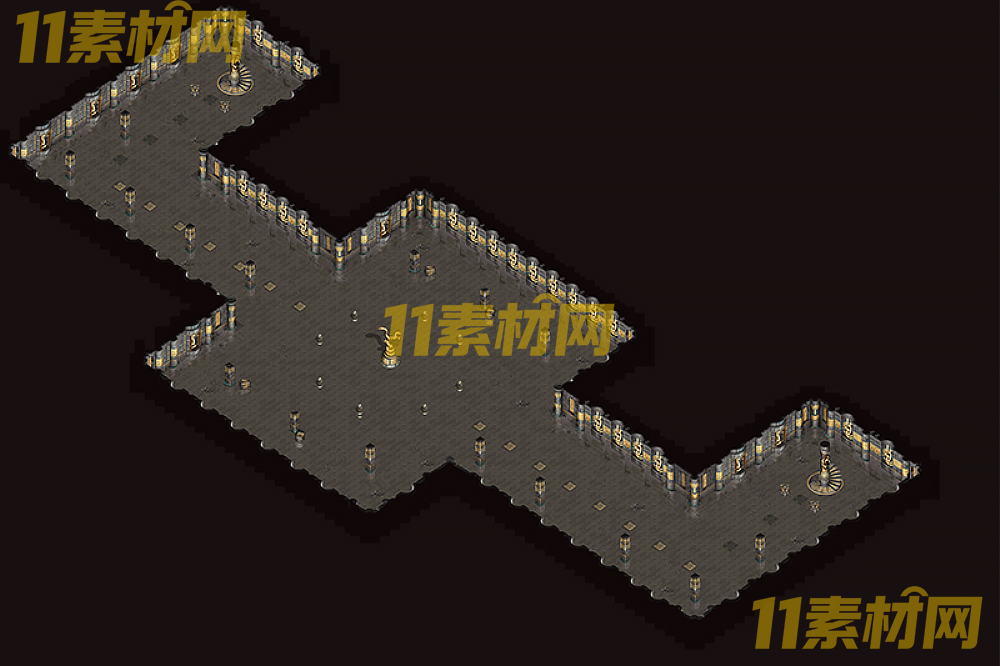 传奇真彩地图素材 玄象殿 超清地图—DT20260422-28