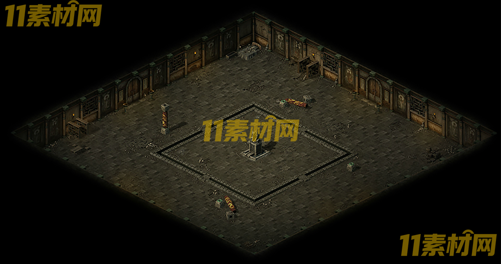 传奇真彩地图素材 异魔殿 超清地图—DT20260422-36