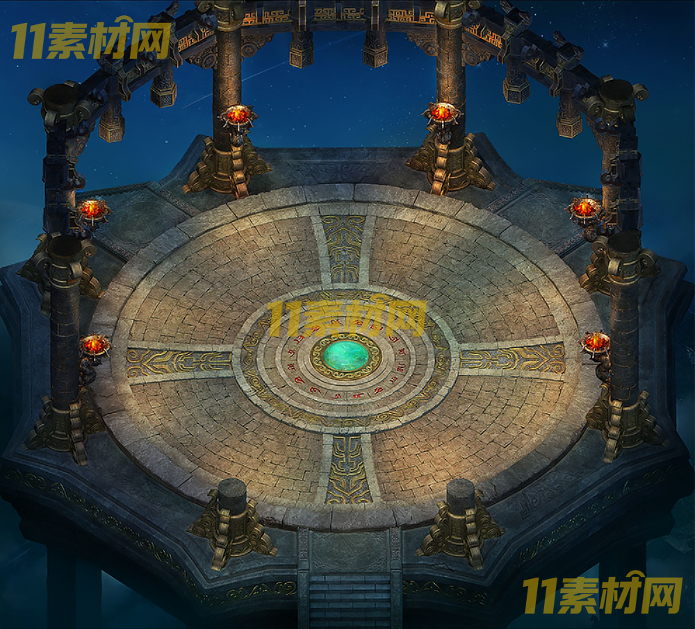 传奇真彩地图素材 异神殿 超清地图—DT20260422-37