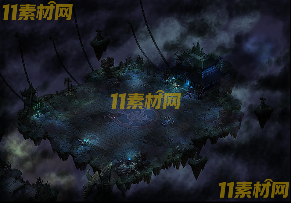 传奇真彩地图素材 幽冥轮回殿 超清地图—DT20260422-38