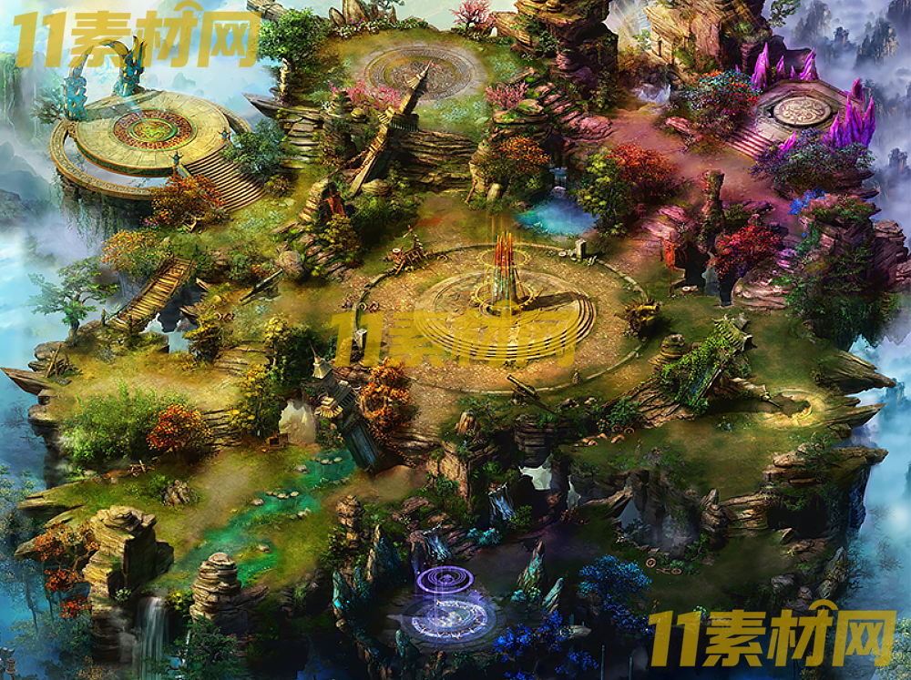 传奇真彩地图素材 桃香幻境 超清地图—DT20260422-5