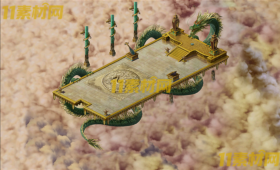 传奇真彩地图素材 天龙圣殿 超清地图—DT20260422-7