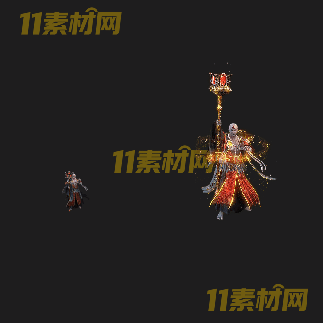 传奇时装素材 西游一体时装高清PNG序列帧—SZ20260422-85