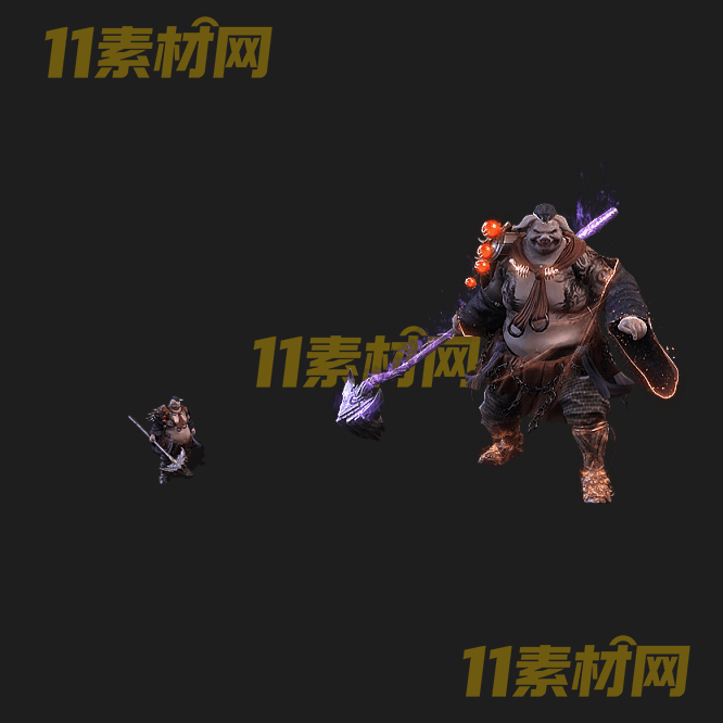 传奇时装素材 西游一体时装高清PNG序列帧—SZ20260422-87