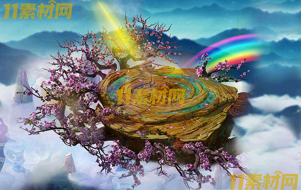 传奇真彩地图素材 天外腊梅 超清地图—DT20260422-9