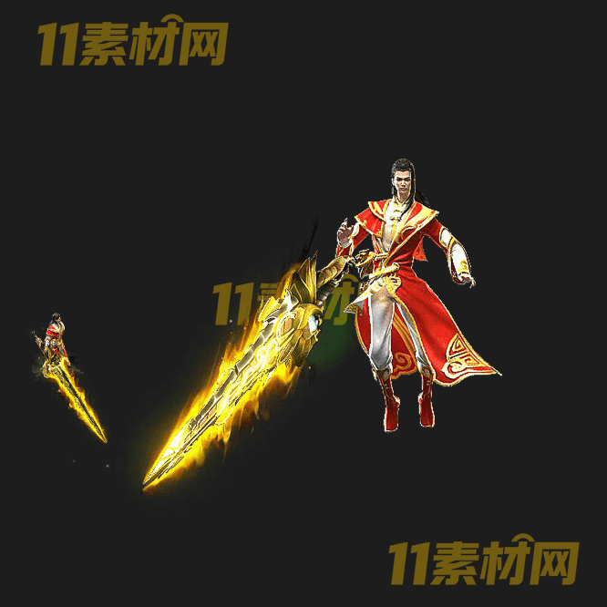 传奇时装素材 一体时装高清PNG序列帧—SZ20260423-124