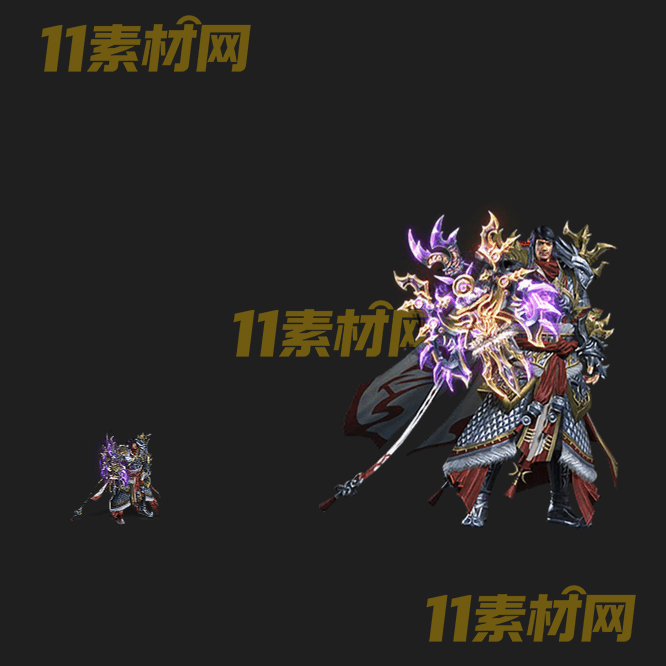 传奇时装素材 一体时装高清PNG序列帧—SZ20260423-38