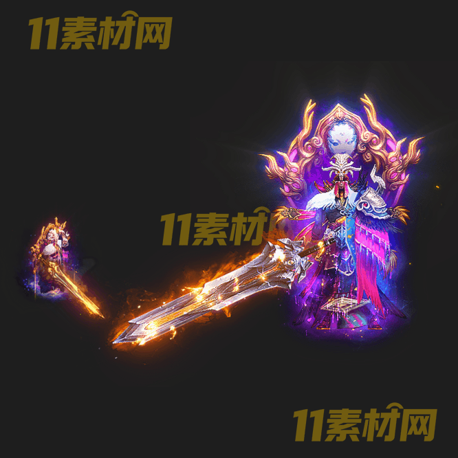 传奇时装素材 一体时装高清PNG序列帧—SZ20260423-68