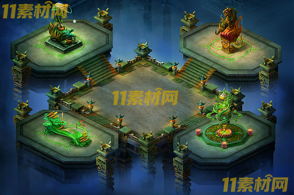 传奇真彩地图素材 超清地图—DT20260423-7