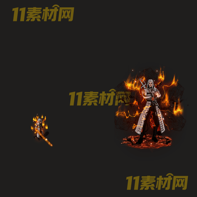 传奇时装素材 一体时装高清PNG序列帧—SZ20260424-101