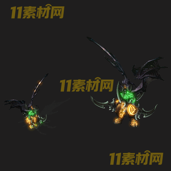 传奇时装素材 一体时装高清PNG序列帧—SZ20260424-113