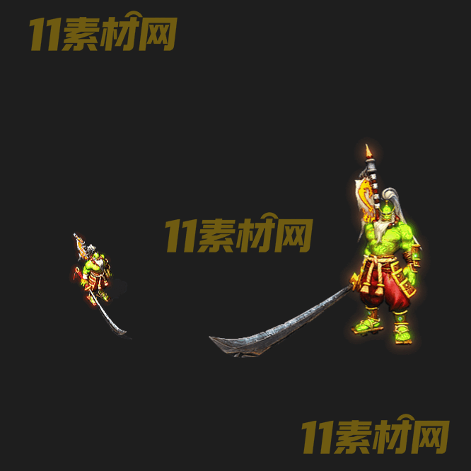 传奇时装素材 一体时装高清PNG序列帧—SZ20260424-115