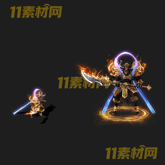 传奇时装素材 一体时装高清PNG序列帧—SZ20260424-124