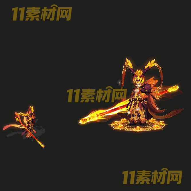 传奇时装素材 卡通一体时装高清PNG序列帧—SZ20260424-130