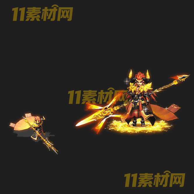 传奇时装素材 卡通一体时装高清PNG序列帧—SZ20260424-131