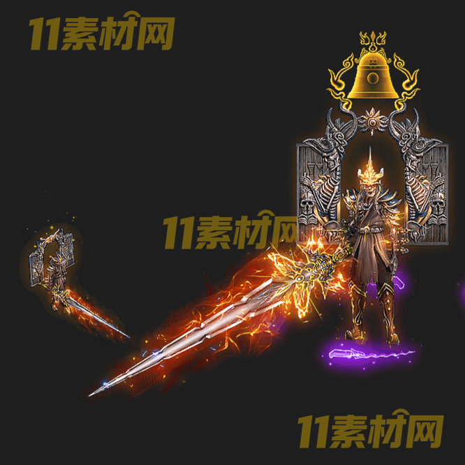 传奇时装素材 一体时装高清PNG序列帧—SZ20260424-141