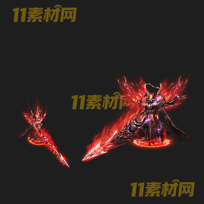 传奇时装素材 一体时装高清PNG序列帧—SZ20260424-143