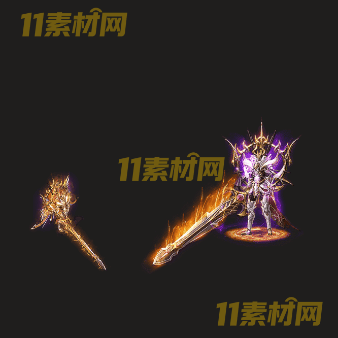 传奇时装素材 一体时装高清PNG序列帧—SZ20260424-146