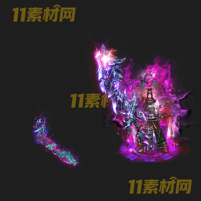 传奇剑甲素材 内外观高清PNG序列帧—JN20260424-82