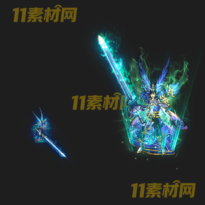 传奇剑甲素材 内外观高清PNG序列帧—JN20260424-84