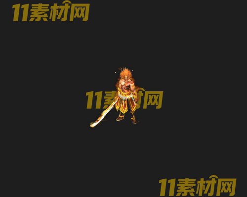 传奇NPC人物素材 动态高清PNG序列帧—NPC20260425-19
