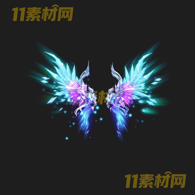 传奇翅膀素材 内观动态高清PNG序列帧—CB20260425-289