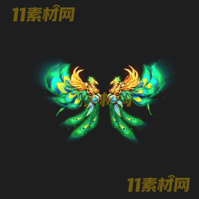 传奇翅膀素材 内观动态高清PNG序列帧—CB20260425-293