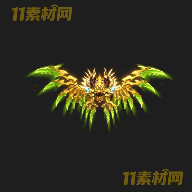 传奇翅膀素材 内观动态高清PNG序列帧—CB20260425-295