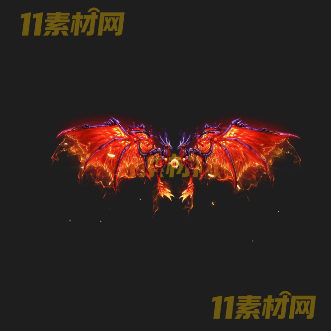 传奇翅膀素材 内观动态高清PNG序列帧—CB20260425-296