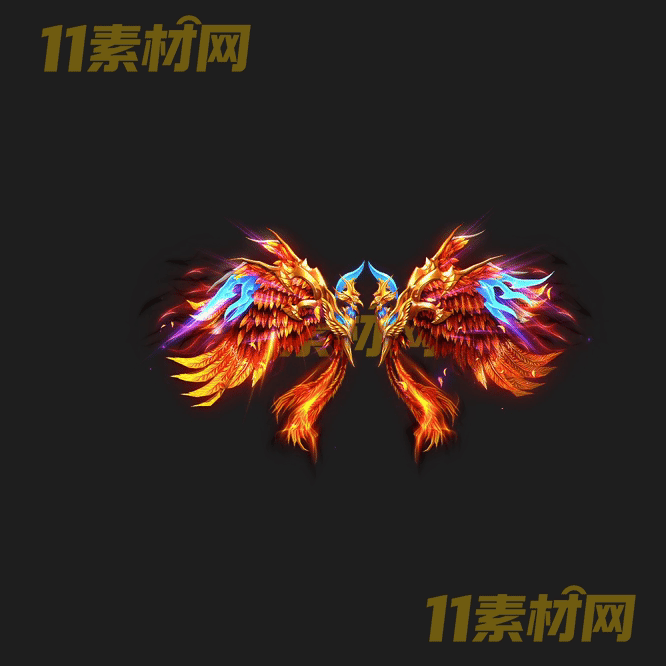 传奇翅膀素材 内观动态高清PNG序列帧—CB20260425-299
