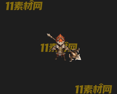 传奇NPC人物素材 动态高清PNG序列帧—NPC20260425-36