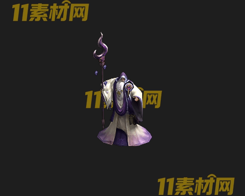 传奇NPC人物素材 动态高清PNG序列帧—NPC20260425-37