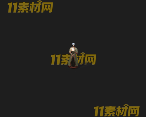 传奇古代NPC人物素材 动态高清PNG序列帧—NPC20260426-109