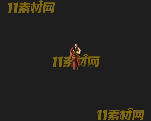 传奇古代NPC人物素材 动态高清PNG序列帧—NPC20260426-113