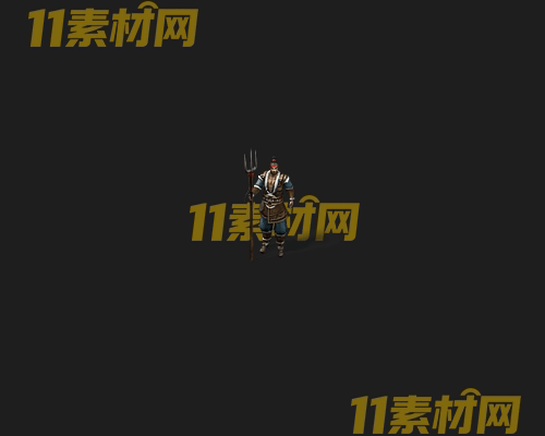 传奇古代NPC人物素材 动态高清PNG序列帧—NPC20260426-115