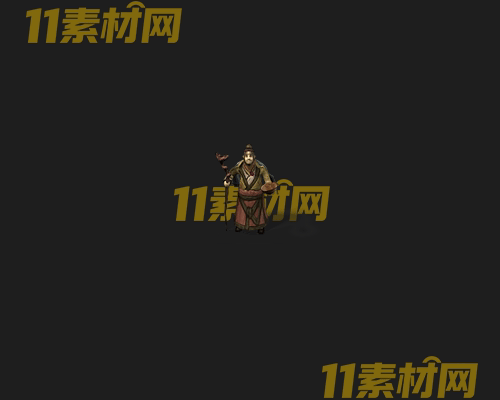 传奇古代NPC人物素材 动态高清PNG序列帧—NPC20260426-119