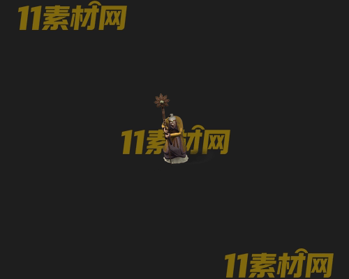 传奇古代NPC人物素材 动态高清PNG序列帧—NPC20260426-122