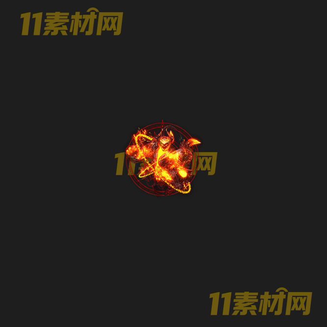 传奇战魂技能特效素材 动态PNG序列帧—JN20260426-227