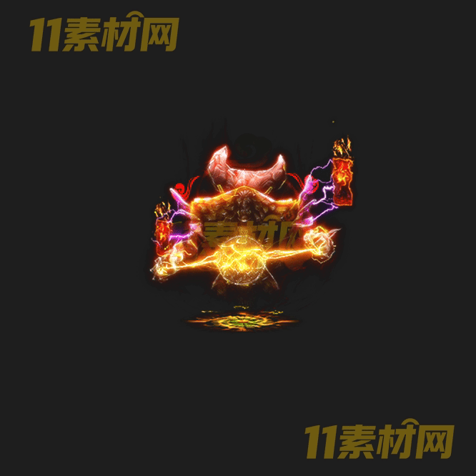 传奇战魂技能特效素材 动态PNG序列帧—JN20260426-231