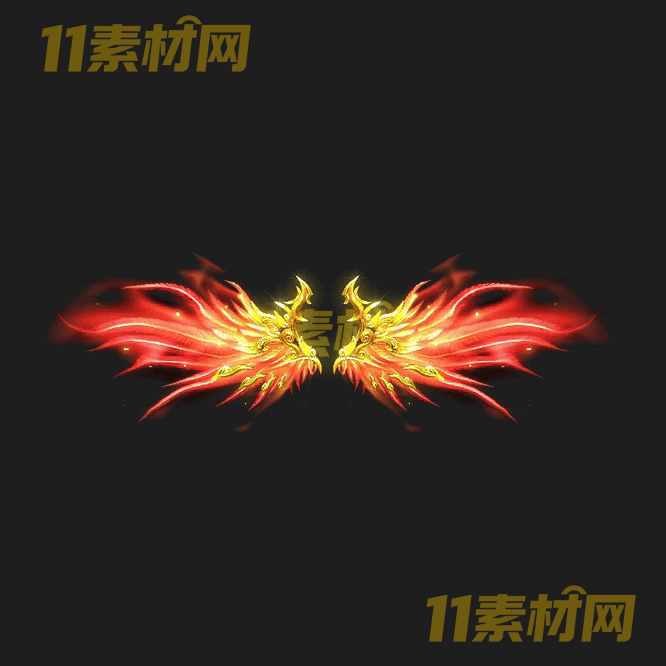 传奇翅膀素材 内外观动态高清PNG序列帧—CB20260426-296