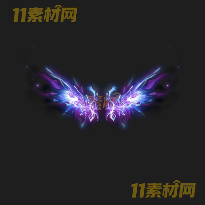 传奇翅膀素材 内外观动态高清PNG序列帧—CB20260426-297