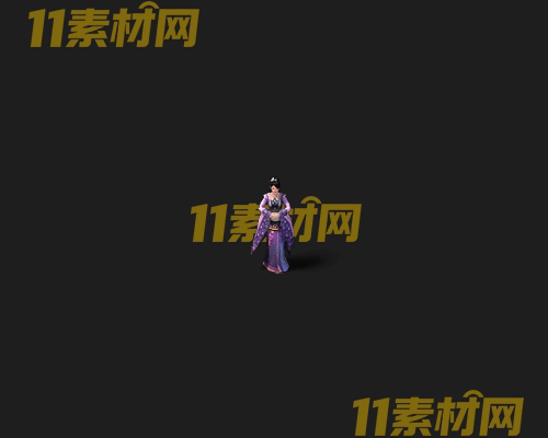 传奇NPC人物素材 动态高清PNG序列帧—NPC20260426-55