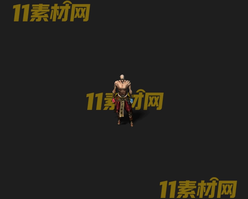 传奇NPC人物素材 动态高清PNG序列帧—NPC20260426-71
