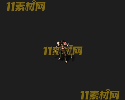 传奇NPC人物素材 动态高清PNG序列帧—NPC20260426-74
