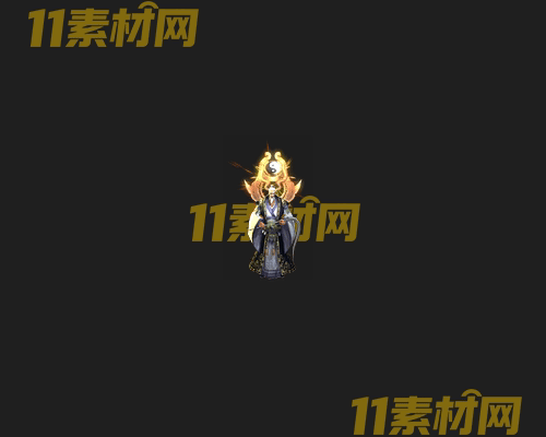 传奇NPC人物素材 动态高清PNG序列帧—NPC20260427-16